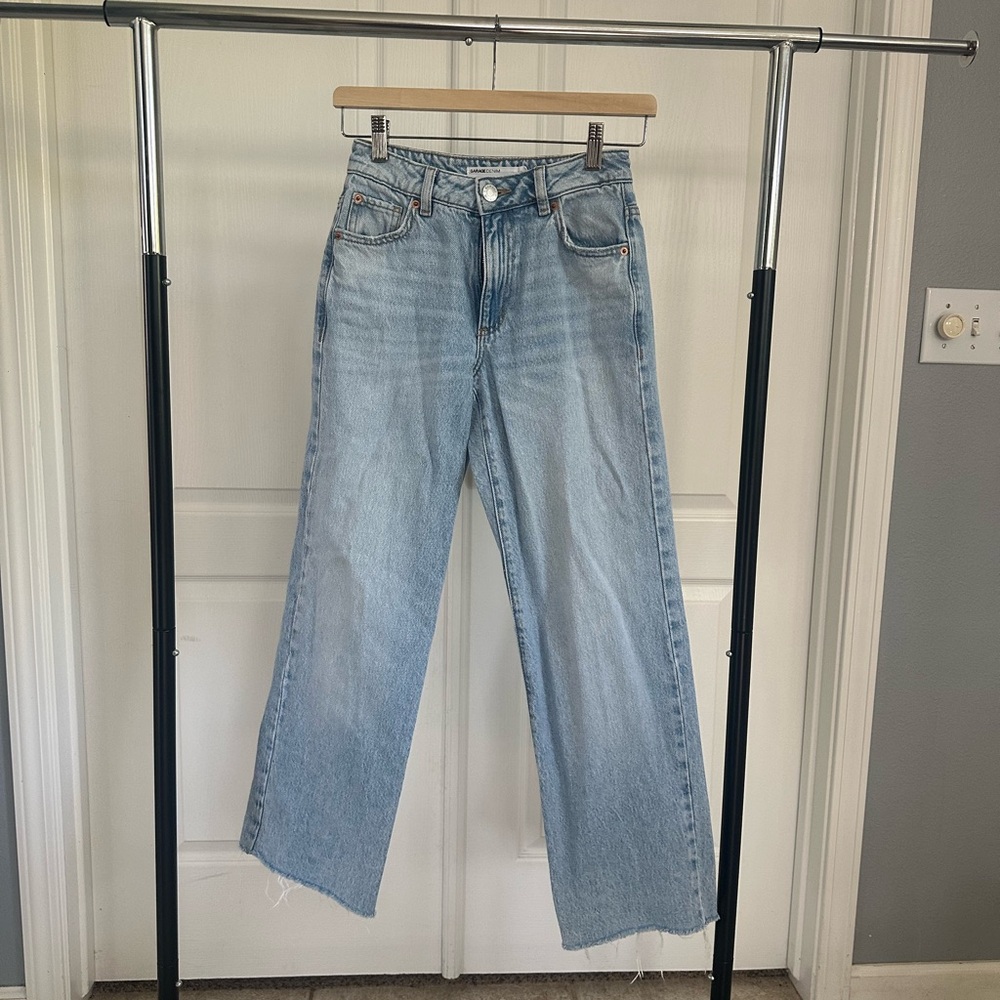 Garage Blue 90s Straight Leg Jeans